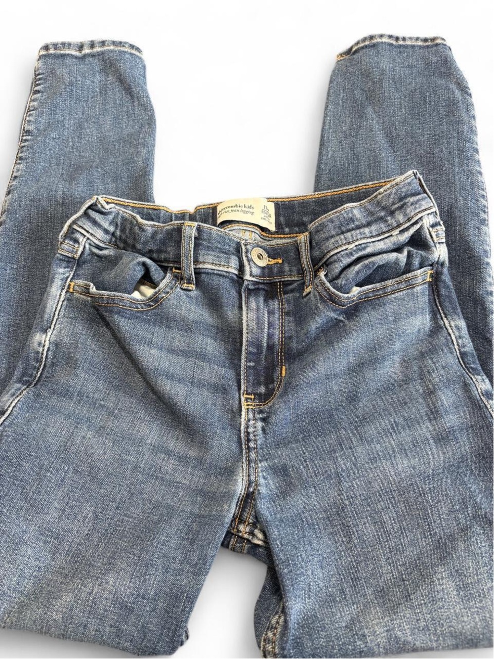 abercrombie kids Light Blue high rise Jeans 11/12 regular